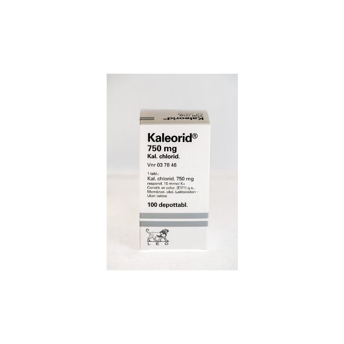 KALEORID depottabletti 750 mg 100 kpl kuva 2