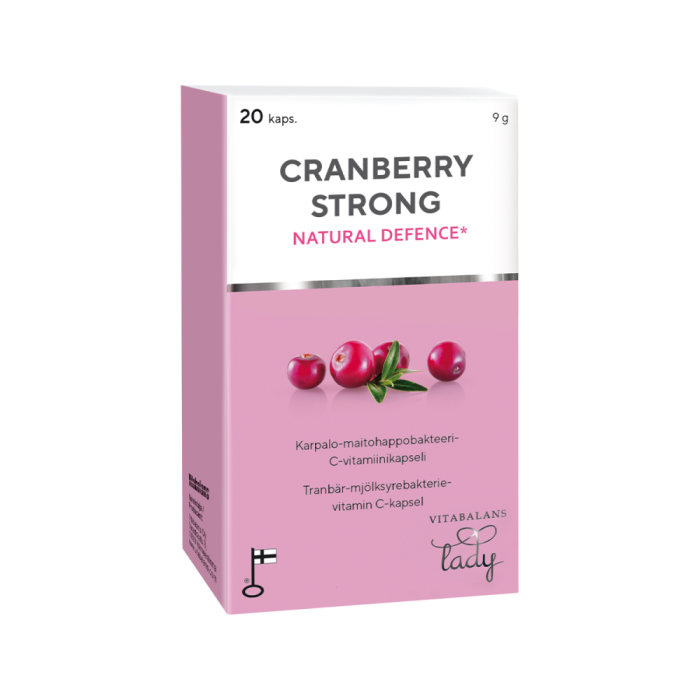 Cranberry Strong 20 kaps kuva 2