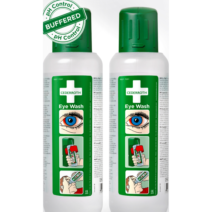 Cederroth Silmänhuuhtelupullo 2x500 ml kuva 3