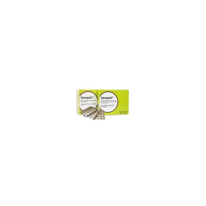 Seraquin 800mg vet tabl kissalle ja pienelle koiralle 60 kpl kuva 2