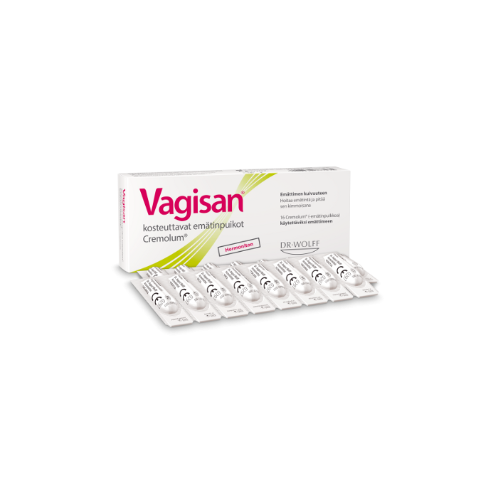 VAGISAN CREMOLUM EMÄTINPUIKOT 16 KPL kuva 2