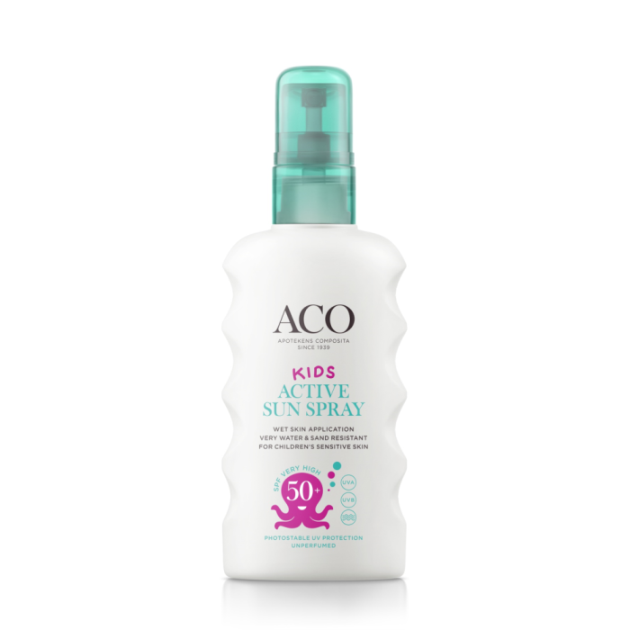 ACO Sun Kids Active sun spray spf 50+ 175 ml kuva 2