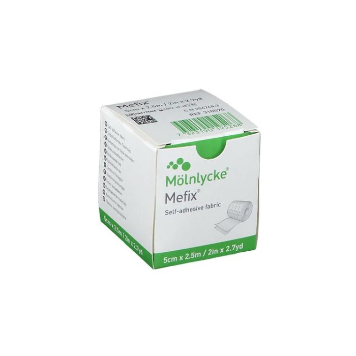 Mefix kiinnit.materiaali 5 cm x 2,5 m 1X1 kpl
