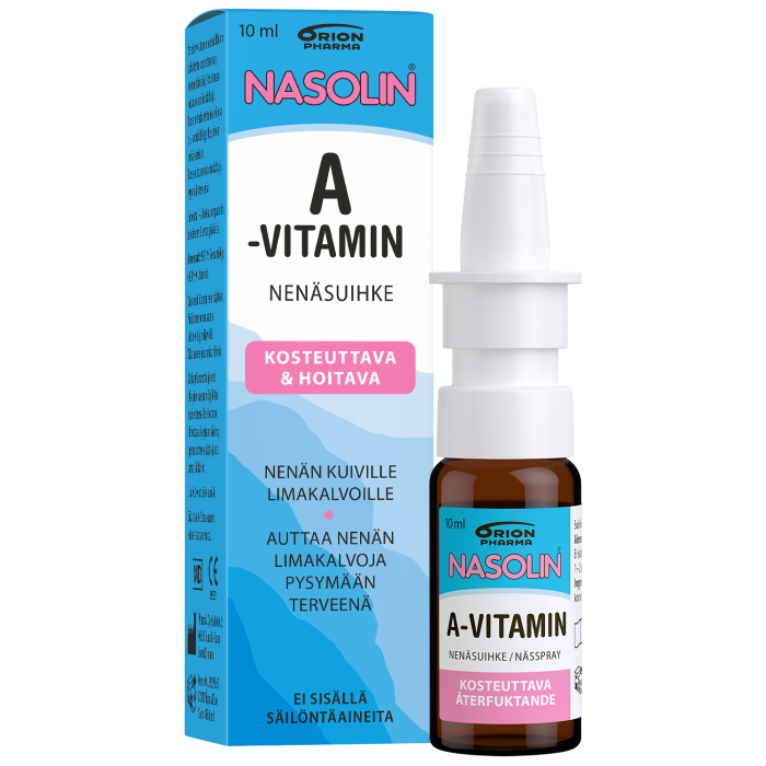 NASOLIN A-VITAMIN NENÄSUIHKE 10 ml kuva 7