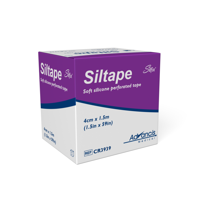 Siltape lääkin. silikoniteippi 4cmx1,5m 1 kpl kuva 2