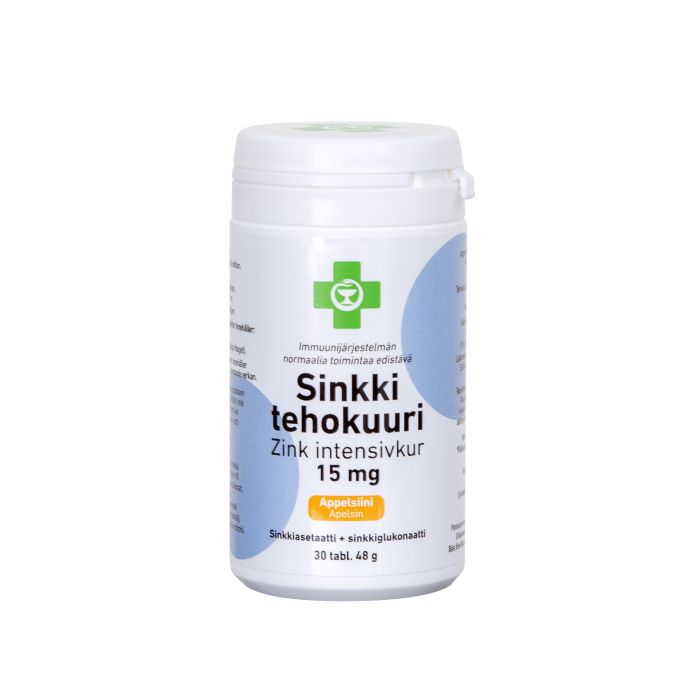 APTEEKKI Sinkki Tehokuuri 15 mg 30 tabl kuva 2