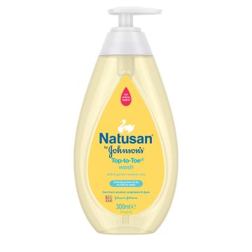 Natusan by Johnsons Top-to-Toe Wash 300 ml