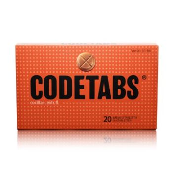 CODETABS imeskelytabletti 20 fol