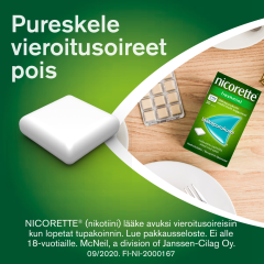 NICORETTE lääkepurukumi 2 mg 210 fol