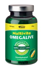 Multivita Omegalive Basic 120 kaps