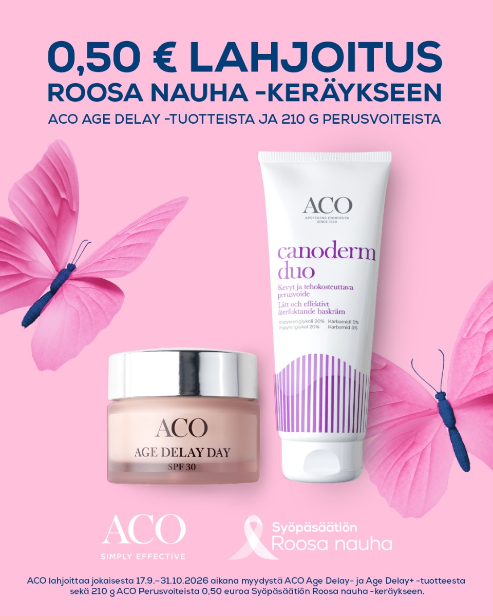 aco ja roosa nauha kampanja