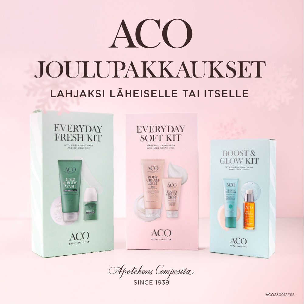 Acon joulupakkaukset