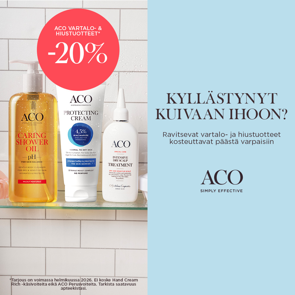 Acon vartalotuotteet -20%