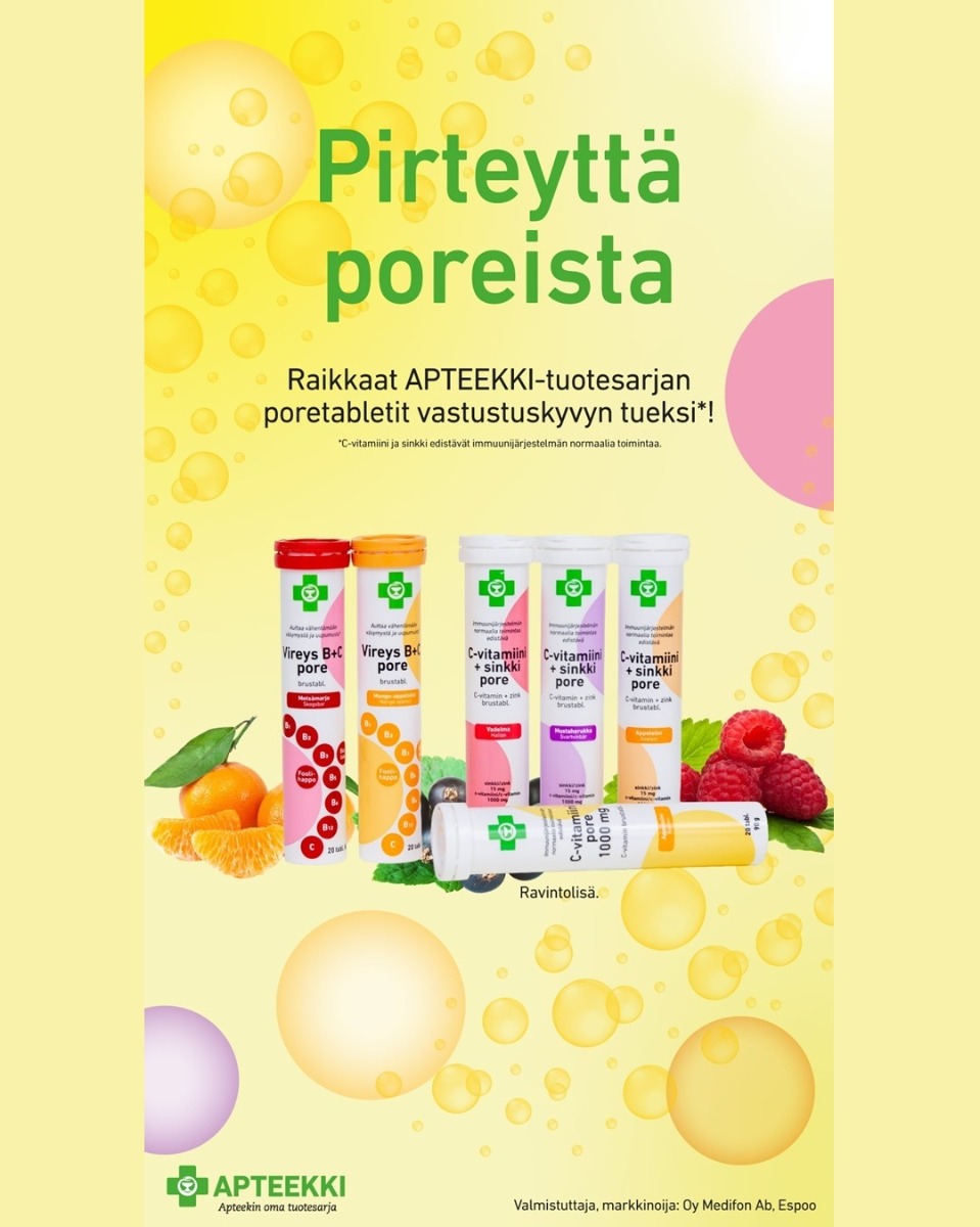 apteekki vitamiiniporeet