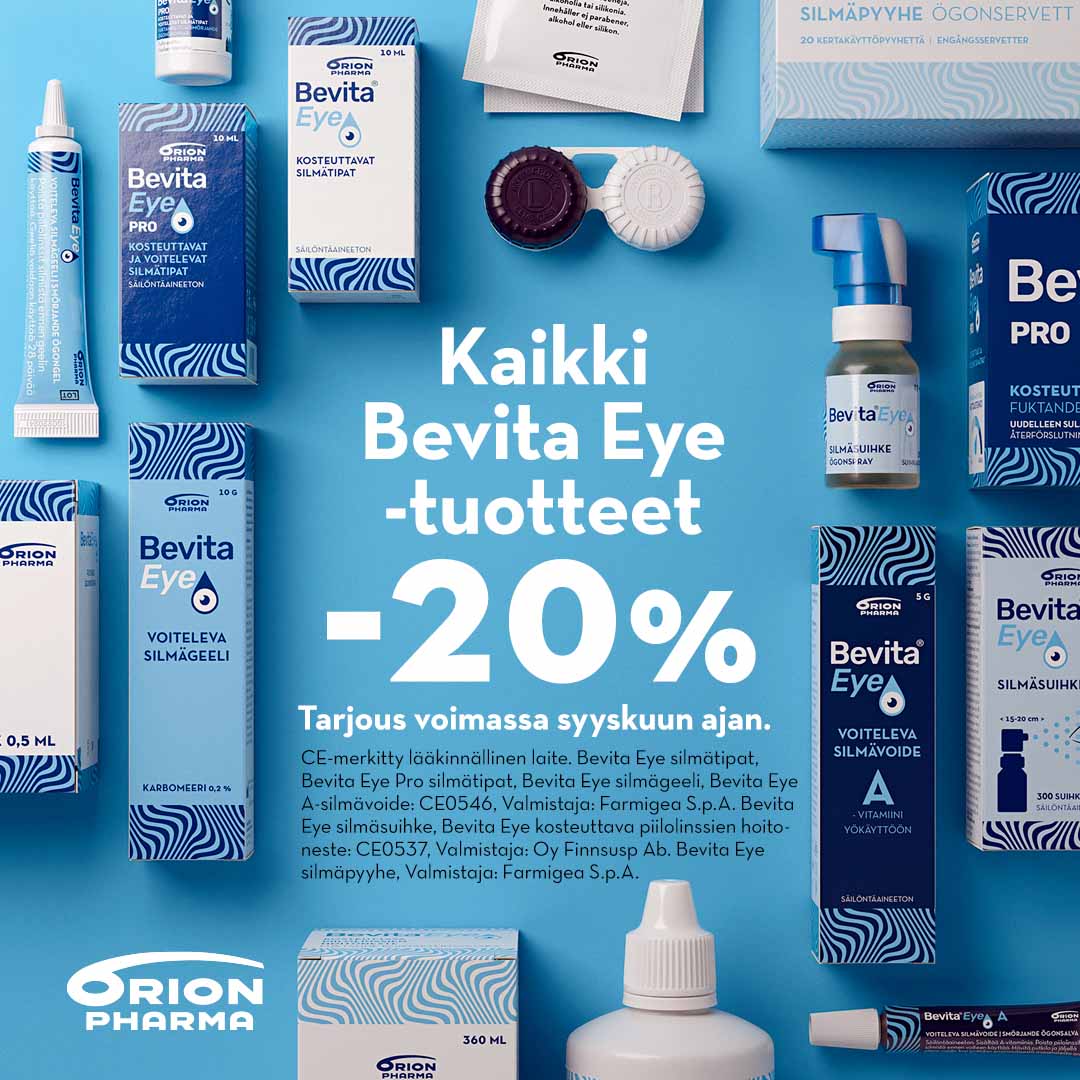 bevita eye tuotesarja -20%