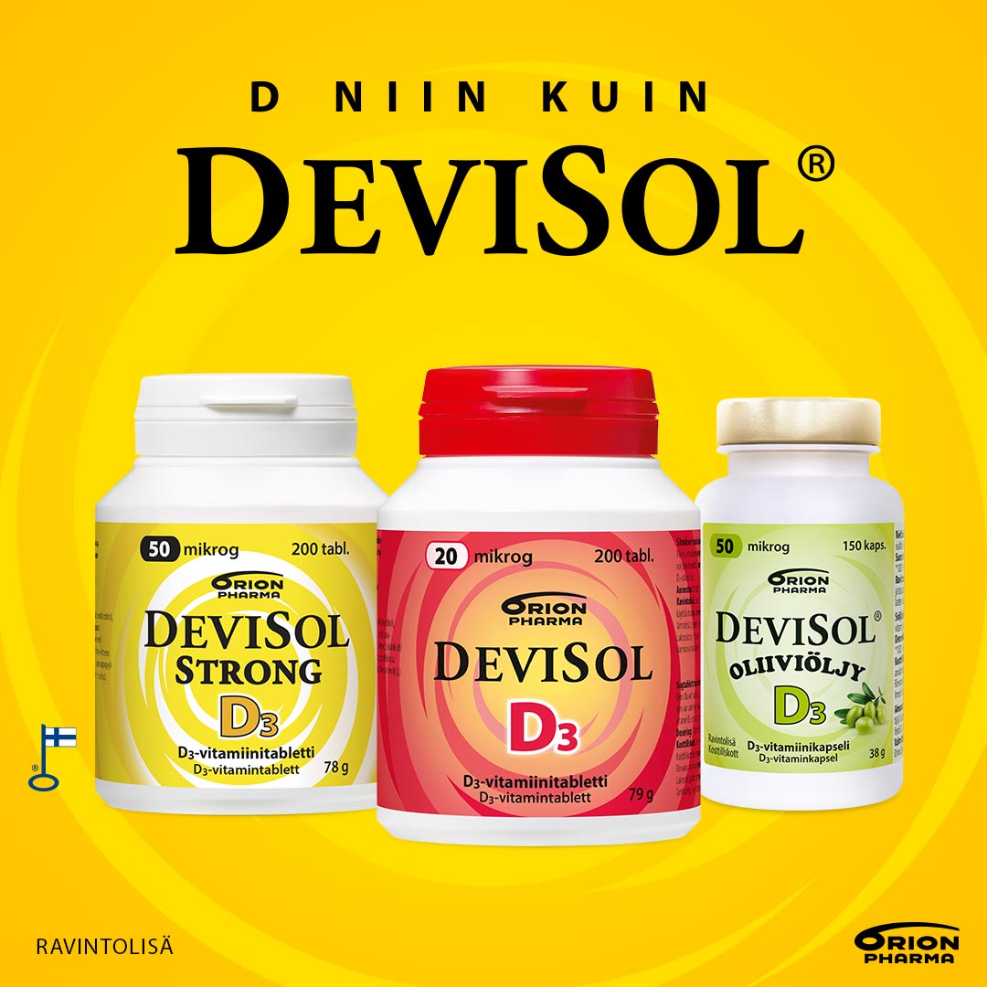 devisol d-vitamiini tuotekuva