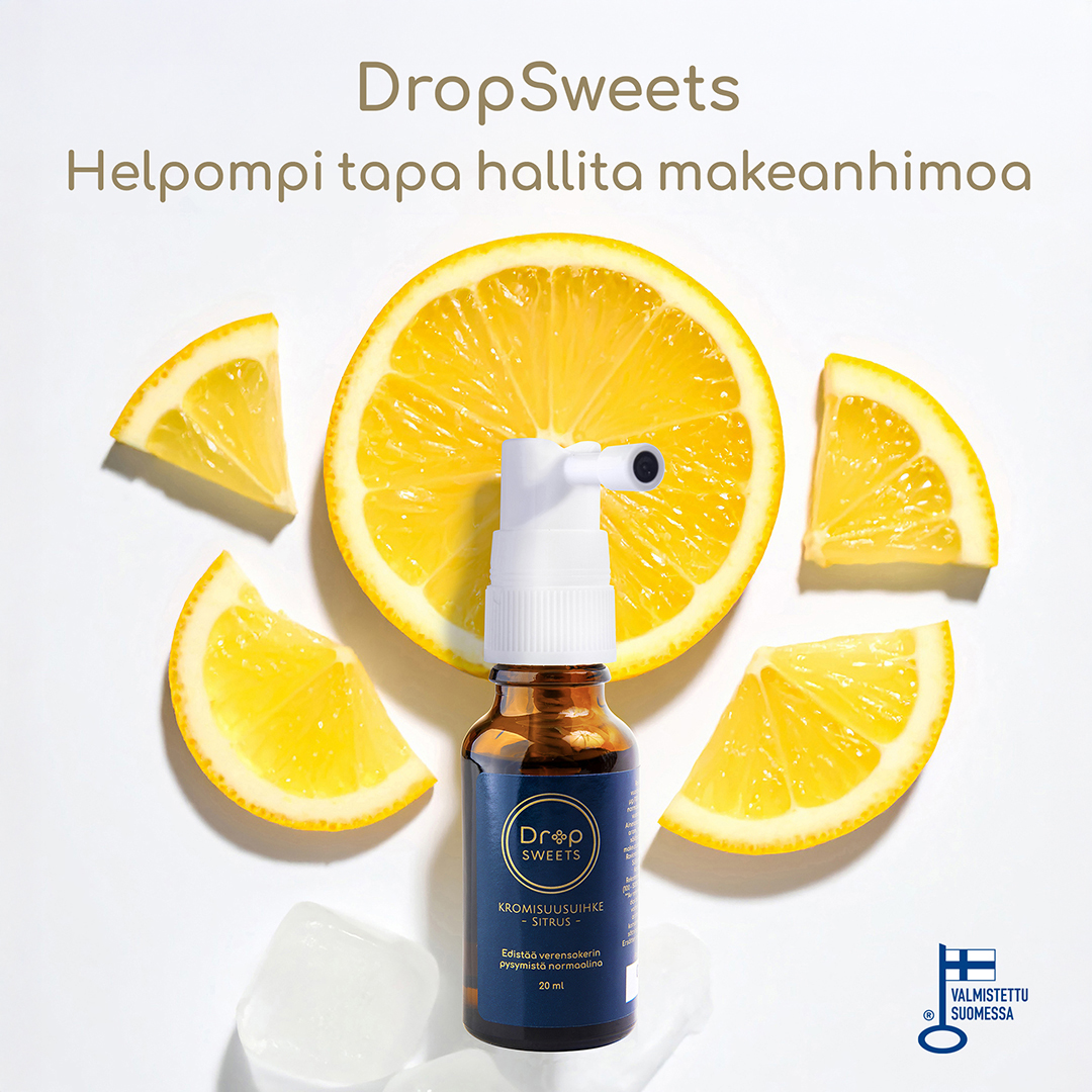 dropsweets kromisuusuihke