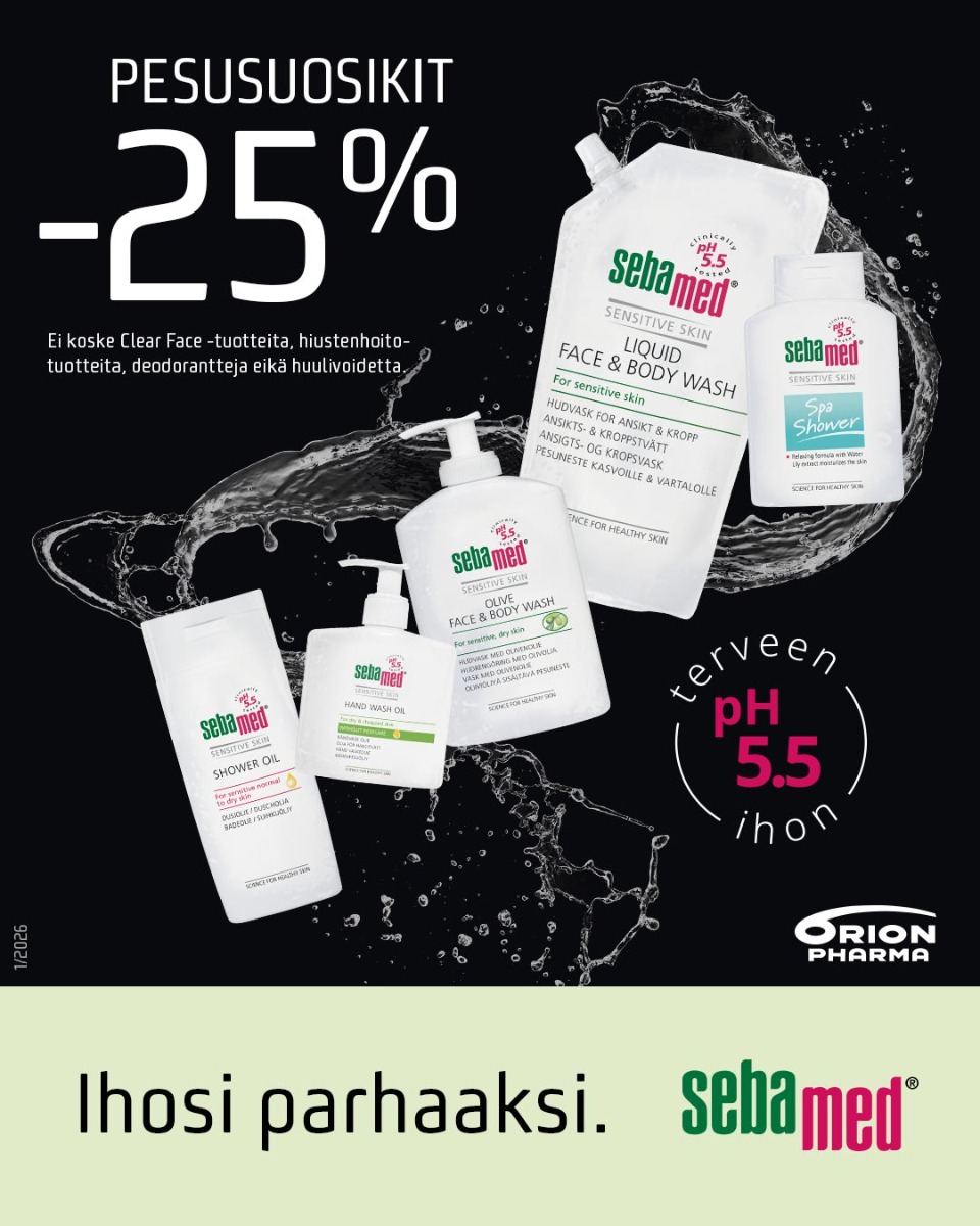 sebamed pesusuosikit -25%