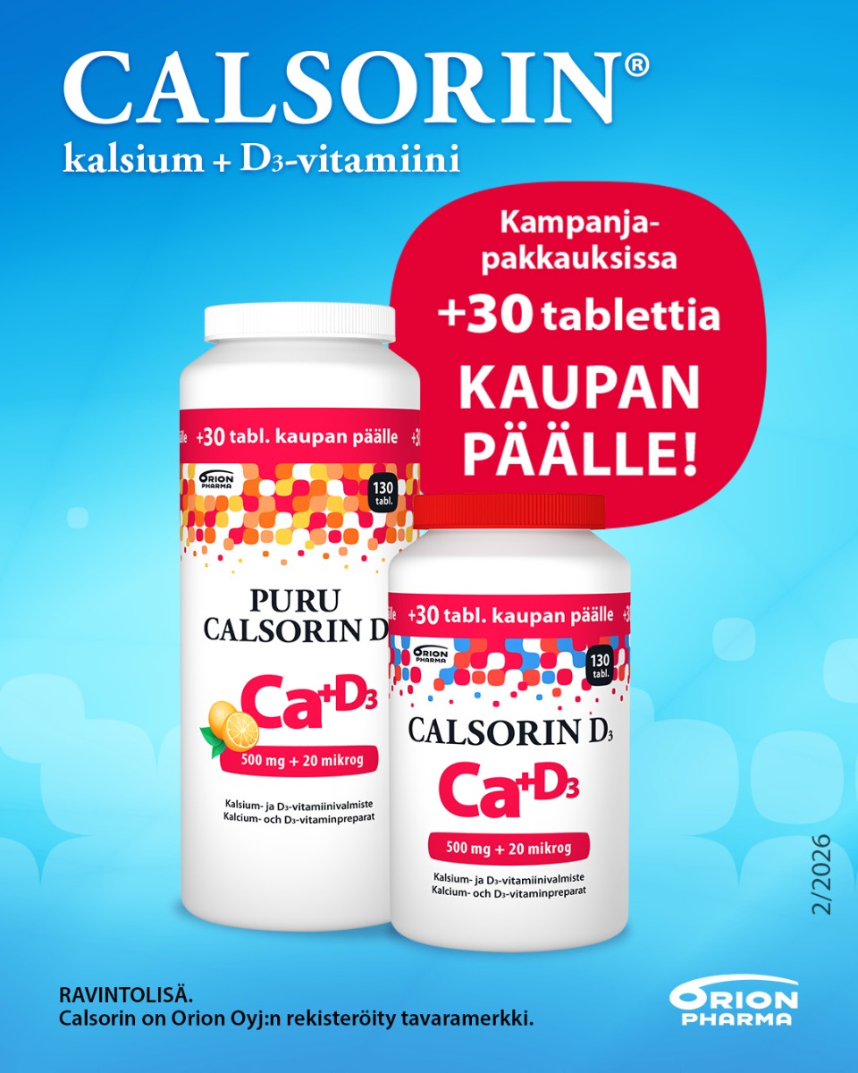 calsorin bonuspakkaukset