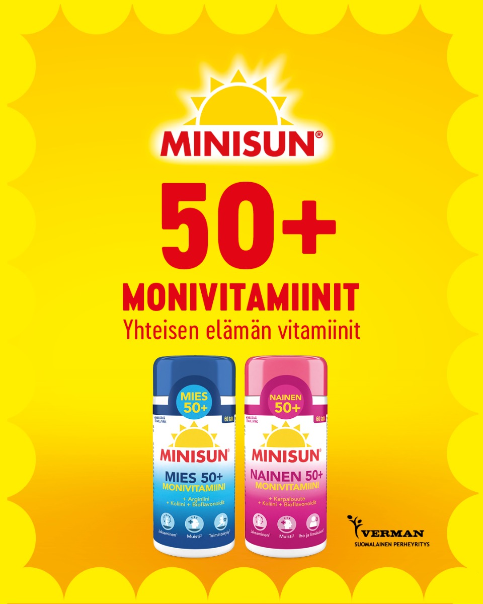 minisun mies ja nainen monivitamiinit