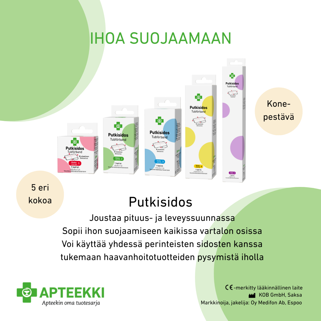 apteekki putkisidokset
