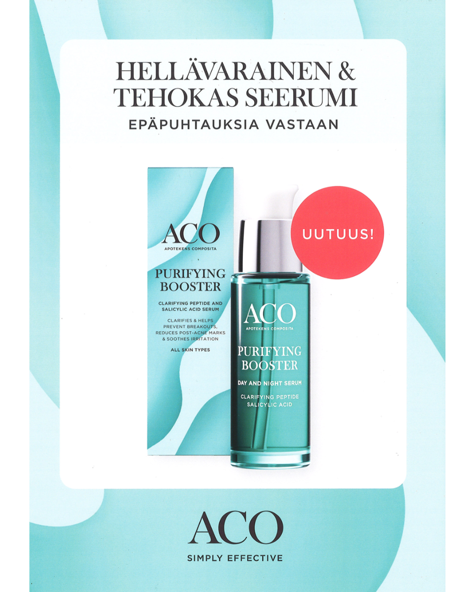 aco purifying booster uutuus